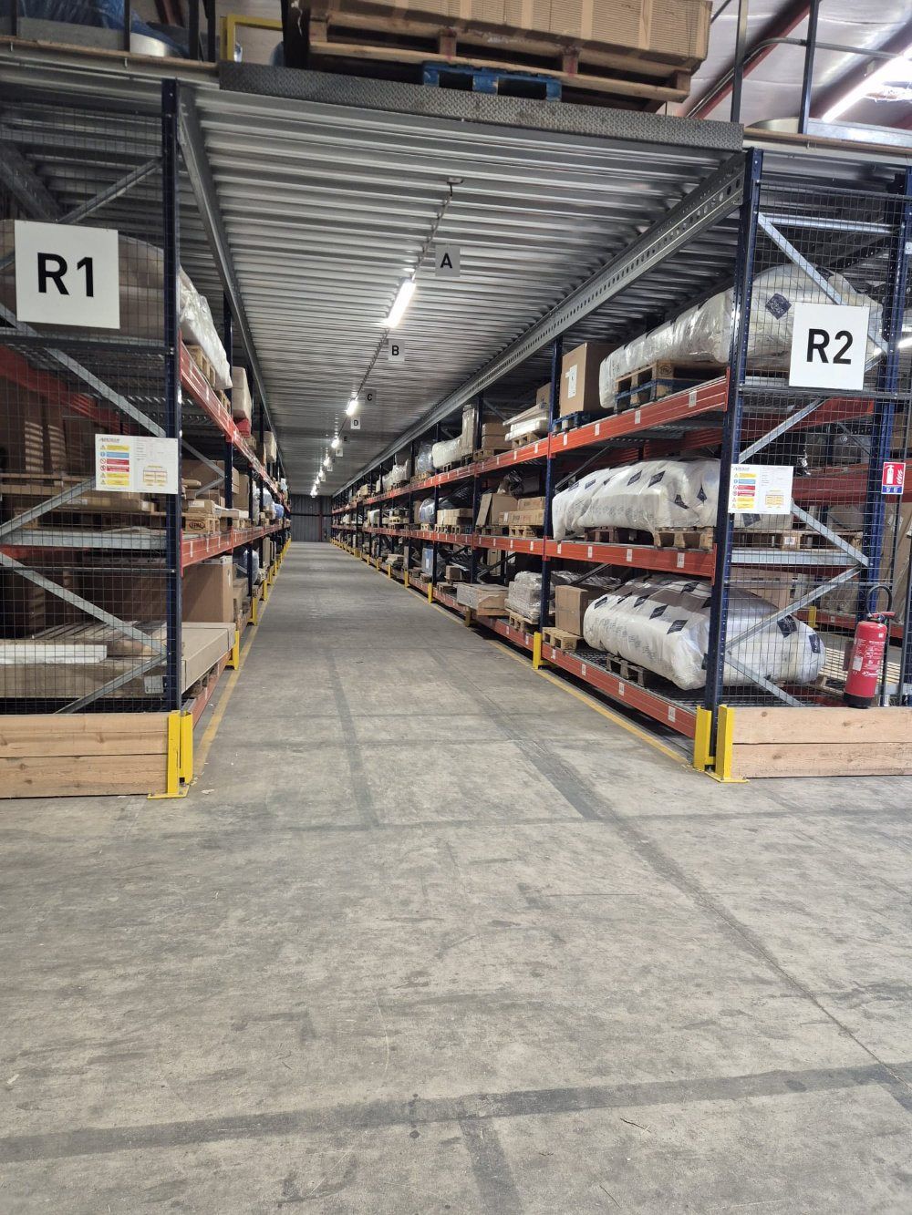 L'entrepôt de stockage Deliverhome à Saint-Égrève